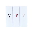 thumbnail image 1 of Umo Lorenzo  Cotton Boxed Initial Alphabet Handkerchiefs (Pack of 3) (Men's), 1 of 3