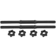 thumbnail image 2 of Weight Lifting Handles Plastic Grip Handles Gym Home Training Dumbbell Bars Firmness Build Strong Body for Home Exercise 45x2.4cm Relieve Stress, 2 of 7