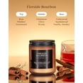 thumbnail image 2 of M&SENSE Fireside Bourbon Natural Soy Wax Candle, Non-Toxic Smoky Scented Candle Housewarming Gifts for Men & Women, 7.05oz Up to 50 Hours Burn Time Aromatherapy Candle for Bedroom & Bathroom Decor, 2 of 8