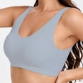 thumbnail image 1 of Seamless Comfort Bras for Solid Color T Shirt Wear with Smooth Back Design Everyday Support Everyday Back Smoothing Full Coverage Wireless bra, 1 of 6
