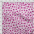 thumbnail image 4 of oneOone Rayon Fuschia Pink Fabric Geometric Sewing Craft Projects Fabric Prints By Yard 56 Inch Wide, 4 of 4