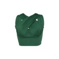 thumbnail image 3 of Honganda Women's Criss Cross Tank Tops, Sleeveless Solid Color Cutout Crop Tops, 3 of 10