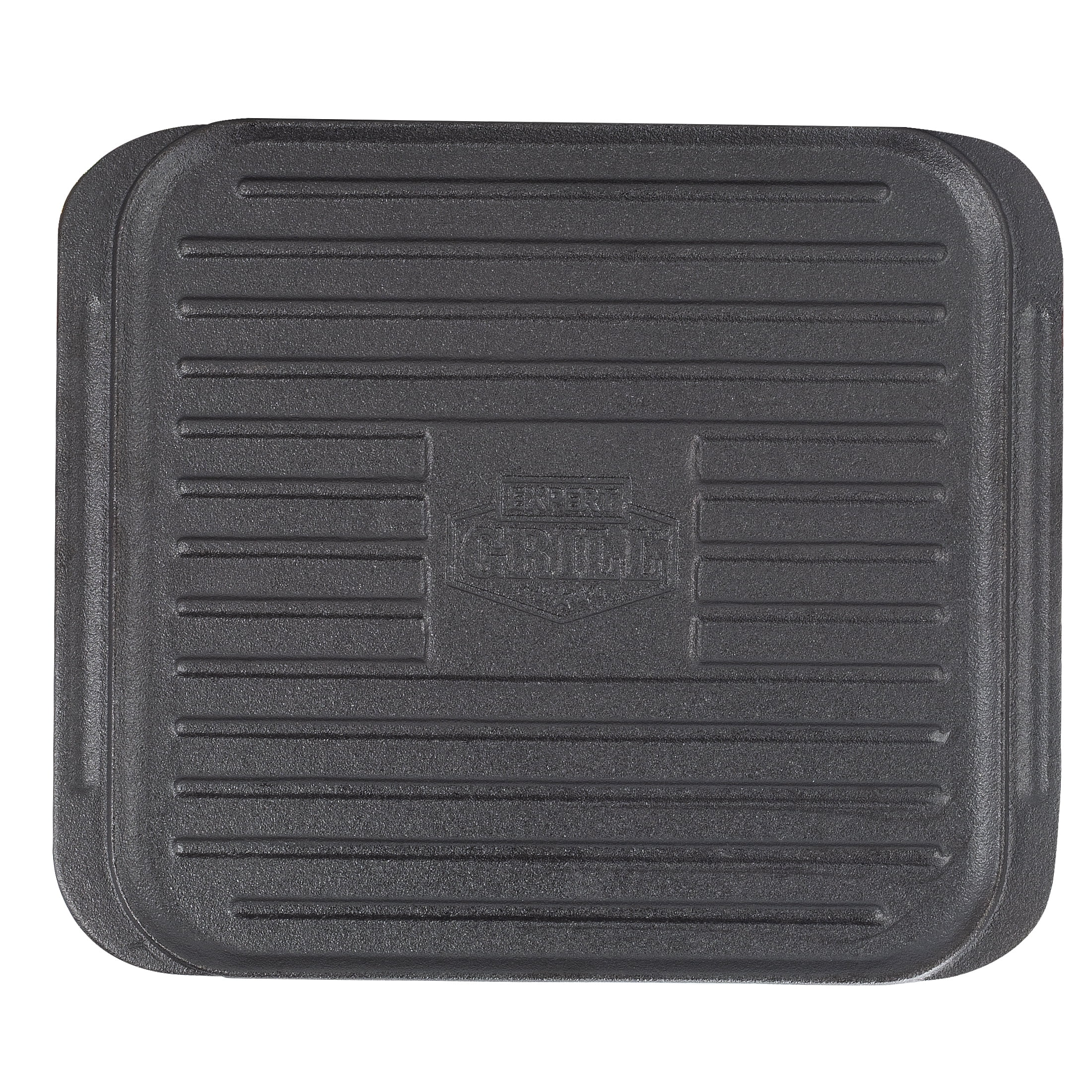 Expert Grill Black Cast Iron Dual-Sided Grill Topper, Handwash