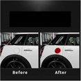 thumbnail image 4 of Fibre de Carbone Sèche Véritable Compatible pour Cooper MINI F55 F56 F57 Réservoir d'Essence de Voiture Couvercle de Bouchon de Réservoir de Carburant Accessoires Jupe Latérale Modifier automobile (Carbone Rouge), 4 of 6