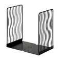 thumbnail image 4 of LCXmlly Sturdy Book Stand Simple Desktop Reading Book Holder Hollow Metal Book Clip Stand for Office Desktop Storage Student Learning 1 Pair, 4 of 8