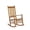 Natural Wood, variant on Outsunny Wooden Porch Rocking Chair Outdoor Patio Rocker Garden Single Leisure Reclining Seat Armchair Natural