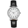 thumbnail image 1 of Kcodviy Men's Ladies Quartz Digital Womens Small Watch Luxury Chronograph Leather Simple Womens Watch Men's Gift, 1 of 2