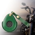 thumbnail image 3 of Decodeary Stylish PU Leather Key Cover for Motorcycle Boyfriend Black Green 1Set, 3 of 6