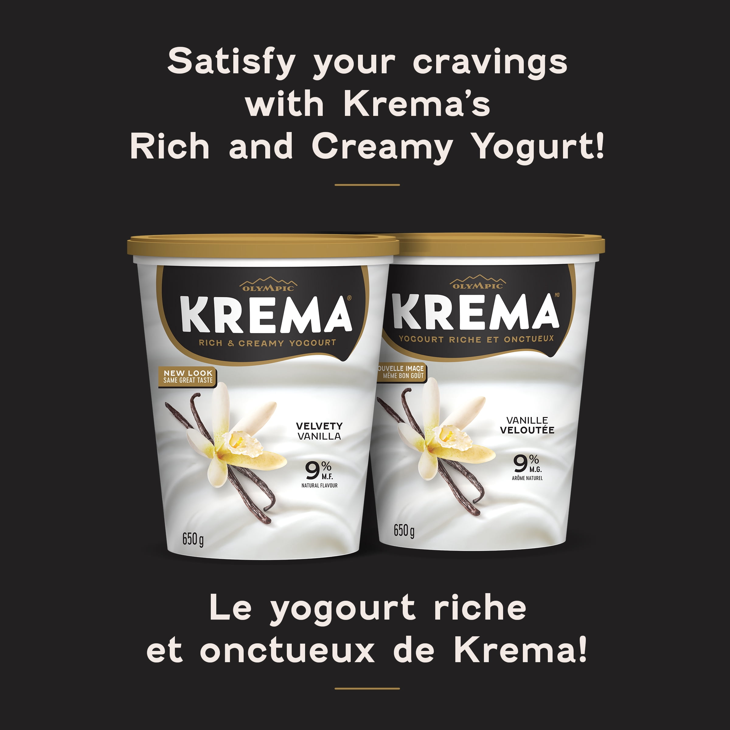 Olympic Krema Vanilla Yogurt 9%