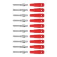 thumbnail image 4 of 10Pcs 4mm 7Pin Banana Plug Copper 1000V 32A Stackable Male Plugs with Soft Sleeve Screw TightRed, 4 of 14
