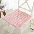 thumbnail image 2 of Patio Seat Cushions Soft Plush Chair Cushion with Fixed Rope Non Slip Seat Cushion Comfortable Dining Chair Cushion Suitable for Home office Patio Dormitory Library 16x16In, 2 of 8