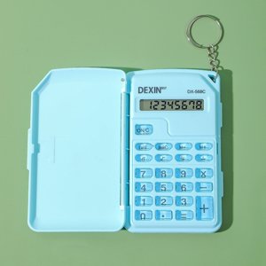 TopLLC Haute valeur d'apparence Calculatrice petite portable Flip-top étudiants avec un travail d'ordinateur et étudier Palm Calculatrice Obsessed Calculatrice