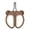 Brown, variant on Nail Clipper for Cat Nail Clipper Round Hole Design Safe Easy for Beginners Pet Grooming Tool