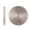 thumbnail image 2 of Luzkey Heat Diffuser Plate Heat Conduction Plate with Handle Defrost Plate Induction Plate Adapter for Resturant Induction Stove Pot 16cm, 2 of 8