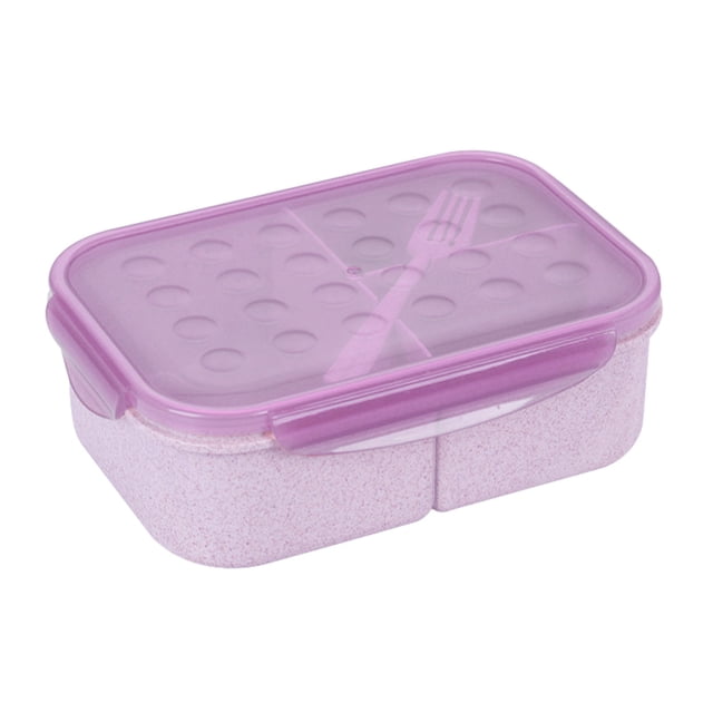 pstuiky Lunch Box Kids, Portable Double-layer Love Lunch Box with Rice Can Be Microwave-heated Portable Lunch Box Student Bento Box Lunch Boxes for Men Lunch Bag Sale