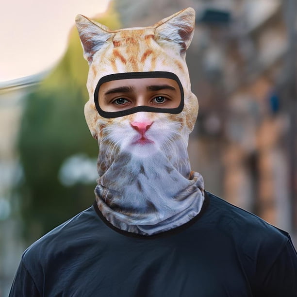 ⚠️maoneetさん専用⚠️SKOOT nubian CAT BALACLAVA 3D Cat Ski Balaclava Sheisty Face Mask with Ears,Animal Ski Mask