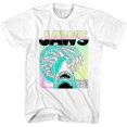 thumbnail image 1 of Jaws Neon Waves White Adult T-Shirt, 1 of 2