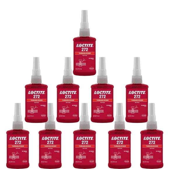 Loctite 272 Threadlocker Adhesive 50ml Pack of 10 Pieces