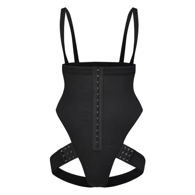 letairis Black Excellent Elastic Waist Trainer For Comfortable And Breathable Shapewear Multiple Sizes 5XL