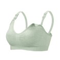 thumbnail image 1 of Women‘s Bra Wireless Maternity Seamless Front Buckle Breastfeeding Bra With Pads, 1 of 3