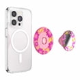 thumbnail image 3 of PopSockets PopGrip MagSafe Rond Anneau Adaptateur Rose Relief, 3 of 5