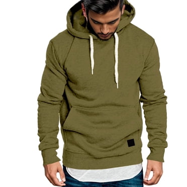 2025 Men's Hoodies & Sweatshirts Mens Casual Hoodie Splicing Workout Hoodie for Men Large Size Sweater Rams Hoodies for Men Cool Hoodies for Men Pajama Pants Hoodies for