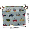 thumbnail image 2 of Ngheia jusqu'à 65 % de Rabais sur Grand Panier à Collations pour Jouets pour Enfants, Boîte de Rangement Pliable. avec Poignée, Fenêtre Transparente, Fermeture Éclair Robuste. pour Jouets, Vêtements, Organisation de Literie. 1 Sac., 2 of 3