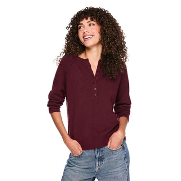 Chandail à encolure henley George pour femmes