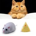 thumbnail image 3 of Souris en Peluche Électronique Sans Fil RC Rat Jouet Interactif (Gris Blanc), 3 of 9