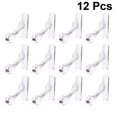 thumbnail image 3 of 12pcs Tablecloth Clips Adjustable Practical Portable Table Skirt Holder Tablecloth Clips Fixing Clamps for Home Outdoor Picnic, 3 of 6