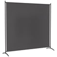 thumbnail image 1 of Outsunny Single Panel Privacy Screen, UV30+ Room Divider, Dark Grey, 1 of 10