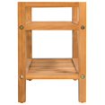thumbnail image 2 of vidaXL Shoe Rack with 2 Shelves 50x27x40 cm Solid Oak Wood, 2 of 4