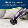 thumbnail image 3 of BISSELL Pet Hair Eraser Lithium Ion Cordless Hand Vacuum, Purple, 3 of 5