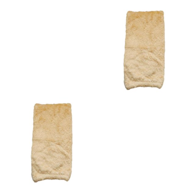 kurtrusly Plush Over Knee Socks Stay Warm In Style Cold Weather Gift Idea Winter Plush Over Knee Socks Fit yellow 2Set