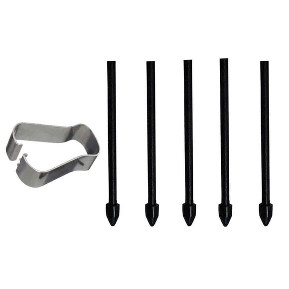 SharkTRUE 5 Pack Replacement Stylus Tips for Samsung S6/S7/S7 Note 10 Note5G Note10 Note105G Note20 Devices - High Sensitivity, Scratch-Free, Easy Installation