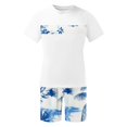 thumbnail image 5 of Weiqiqre Ensemble Décontracté 2 Pcs pour Homme, T-Shirt à Manches Courtes Graphique et Short de Survêtement à Taille à Cordon, 5 of 5