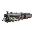 thumbnail image 3 of FashionCha Steam Train Toy Alloy Electric Locomotive Model Engine with Smoke Lights Realistic Sounds Interactive Movement Suitable for Christmas Party Home Colle Black, 3 of 8