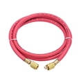 thumbnail image 1 of Unique Bargains Raccord de Filetage SAE 1,5 m 1/4 à 5/16, Tuyau de Chargement Réfrigération 800 Psi, Rouge, 1 of 4