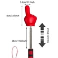 thumbnail image 2 of Telescopic Teacher's Pointer for Science Class - 138in Demonstration Pointer with Soft Handle Finger Shaped Focus Tool for Lectures and Presentations, 2 of 4