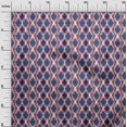 thumbnail image 2 of oneOone Cotton Poplin Fabric Aztec Ikat Print Fabric BTY 42 Inch Wide, 2 of 4
