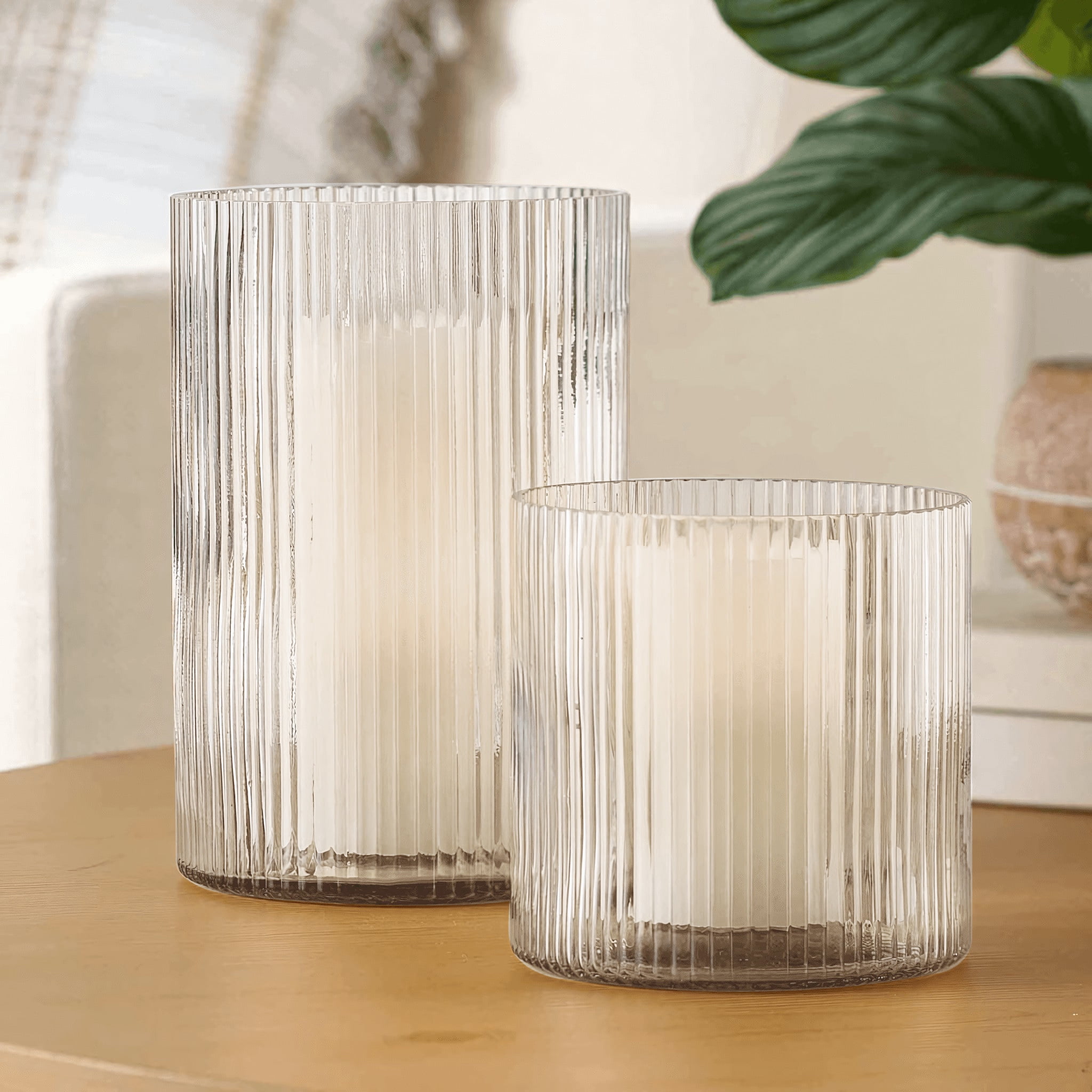 Better Homes and Gardens Verre ouragan moyen clair