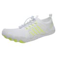 thumbnail image 1 of krdevn Chaussures Pieds Nus Femmes/hommes - Chaussures de Sport pour Hommes à Agencement de Couleurs Style Couple Semelle Plate Séchage Rapide Chaussures de Remontée de Rivière Respirantes, Chaussures de Randonnée en Rivière, Bottes-Pantalon de Pêche, 1 of 9
