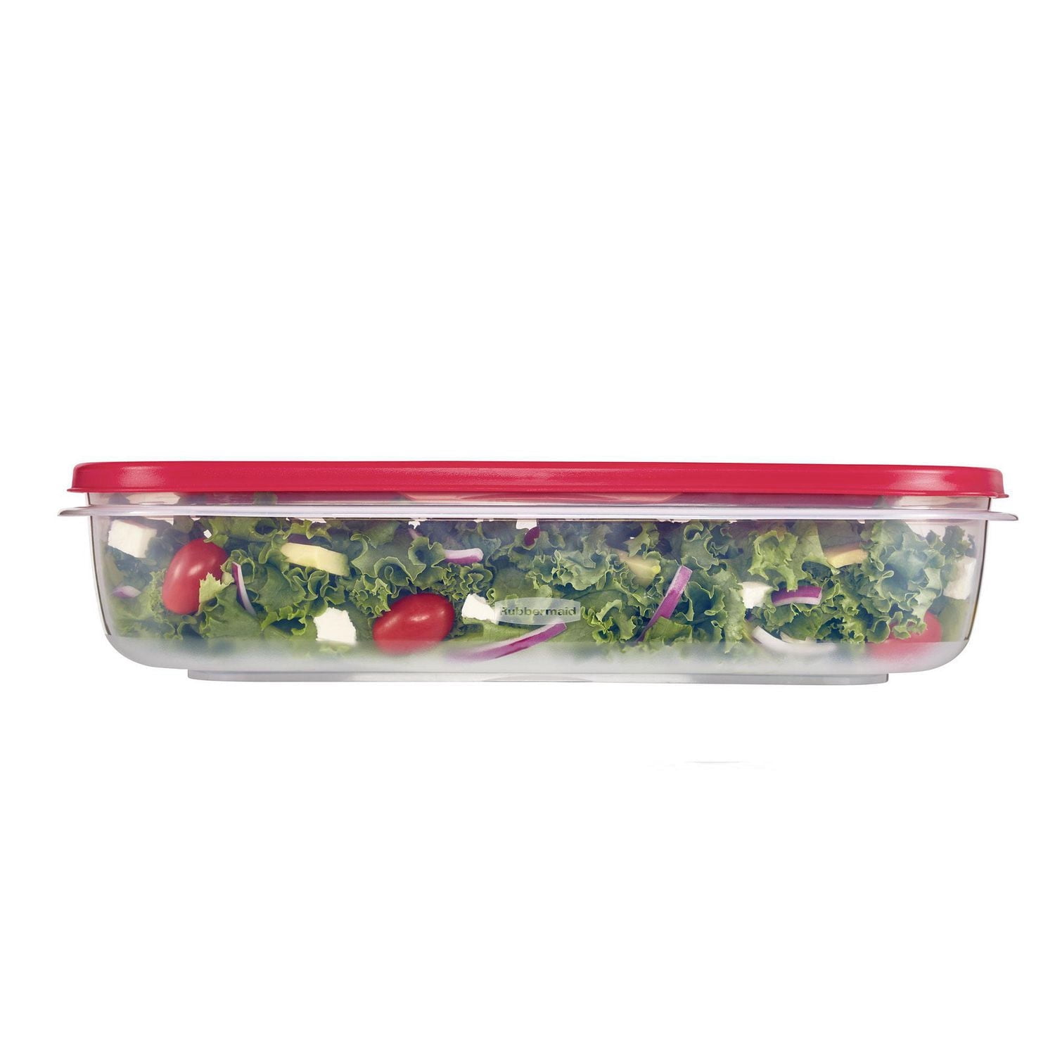 Conteneur pour aliments Rubbermaid avec couvercle, 5,7 litres, rouge