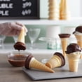 thumbnail image 2 of Trempette en Cornet Gaufré au Chocolat - Boîte de 2,84 L, 2 of 2