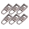 thumbnail image 2 of 6 PCS Zipper Pull Replacement Handle Mend Fixer Zipper Tab Zipper Sliders Zipper Grey S, 2 of 9