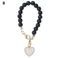 thumbnail image 4 of YAOMOBB Bag Charm Pendant Cup Pendant Heart shaped English Letter Keychain Buckle Design Name ID Charm Accessory, 4 of 6
