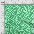 thumbnail image 2 of oneOone Rayon Sea Green Fabric Japanese Craft Projects Decor Fabric Printed By The Yard 56 Inch Wide, 2 of 4