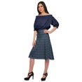 thumbnail image 2 of Moomaya Jupe Imprimée pour Femmes en Poly Spandex Tenue Décontractée Jupe d'Été pour Filles, 2 of 5