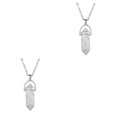 thumbnail image 1 of QualitChoice Hexagon Column Charm Exquisite Women Men Making Findings Handmade Anniversary Hanging Pendants Colorful Crystal Follie 2Set, 1 of 6