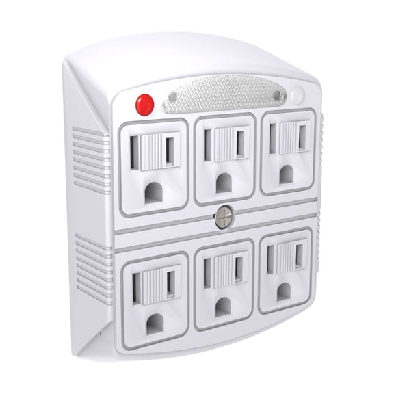 Adaptateur de surtension Westinghouse de 750 J à 6 prises